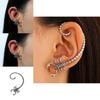 Gothic Scorpio Animal Earrings For Ladies With Electroplated Alloy Design