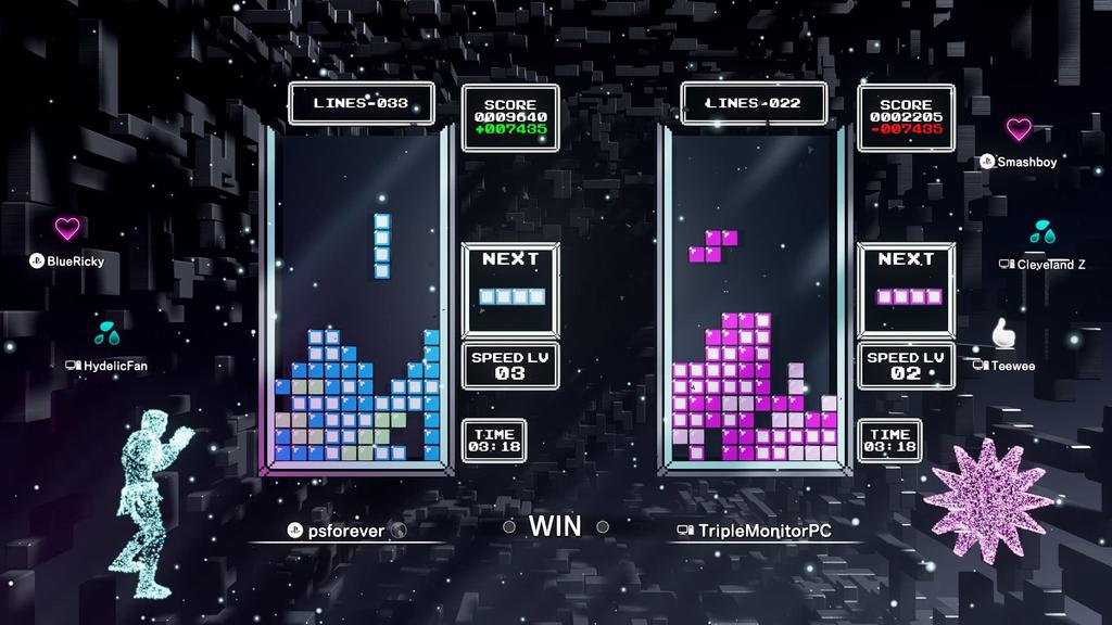 Effect Connected PS4 Tetris® -