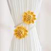 1Pcs Romantic Sunflower Curtain Tieback Curtain Strap Curtain Rope Holders  Home Decor