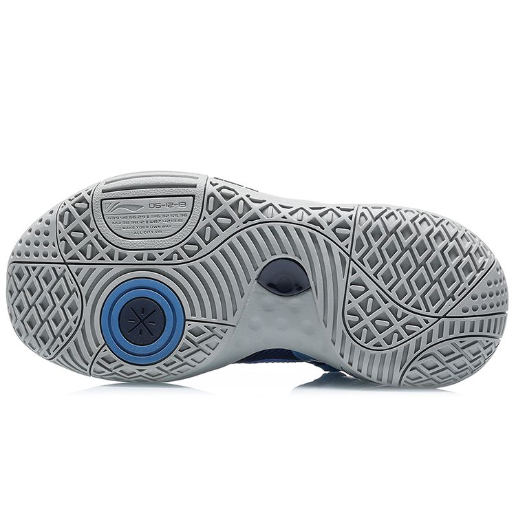 Li Ning All City 8 Σειρά Wade Παπούτσια Μπάσκετ Νεανικά Παιδικά Αθλητικά Παπούτσια Μπλε ABPQ053-2