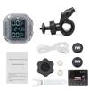Motorcycle TPMS Tire Pressure Monitor LCD Digital Screen Magnetic Charge Auto Alarm Moto Tyre Pressure External Sensor