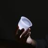 Ice Texture Porcelain Tea Cup Sale: Buy One, Get One Free - Thin-Walled Pure White Jade Style