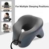 Portable U-shaped Travel Pillow Memory Foam Sleeping Pillows Office Nap Pillow Car Airplane Neck Cushion Ergonomic Head Support