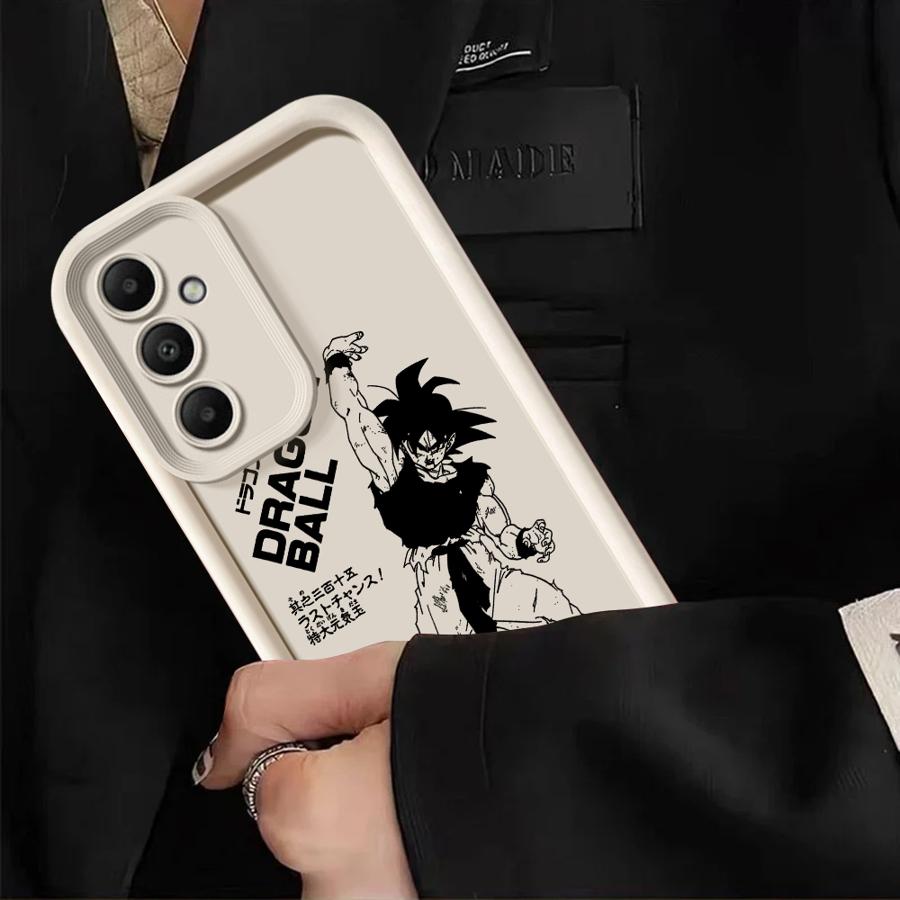 Soft Shell Case for Samsung Galaxy A16 A23 A12 A36 A14 A32 A34 A56 A26 A22 A24 A13 A33 Dragon Ball Goku Trunks