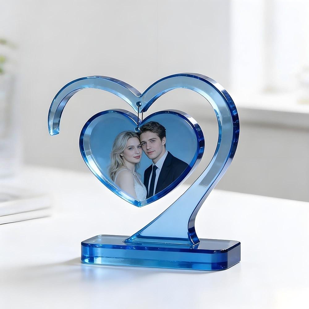 Flexible Heart-Shaped Frame Mold Reusable Love Heart Photo Frame  Gift Making