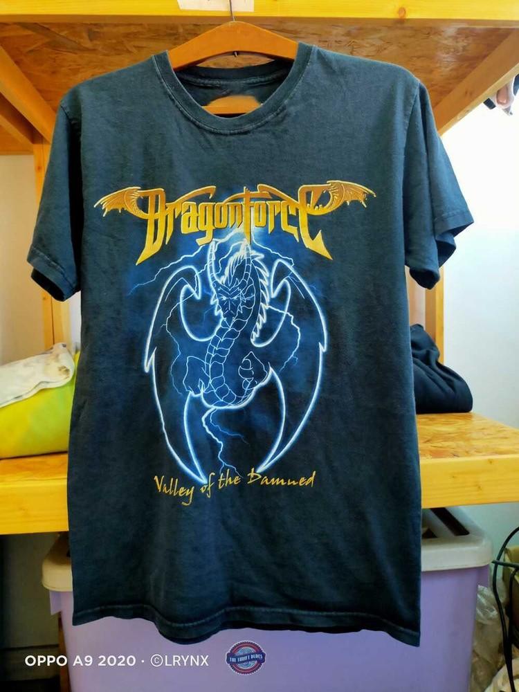 Vtg DragonForce Band Valley of the Damned Shirt Unisex Concert S to 5XL BO143 Unisex T-Shirt XXL