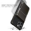For iPhone 16 Pro Max Phone Cover PC+TPU Dual Layer Back Case with Card Holder
