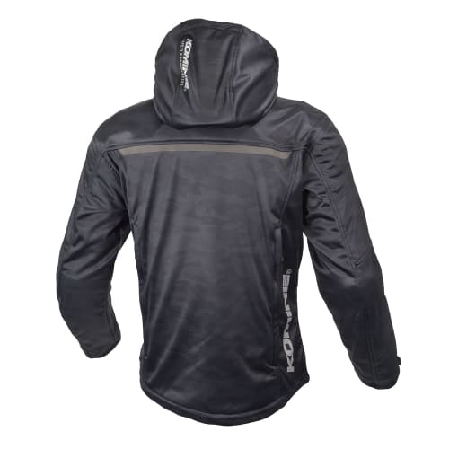 KOMINE JK-602 Protective Soft Shell System Parka for Motorcycles KOMINE Black Camo XL