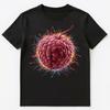 Colorful Paint Splash Lychee Art Graphic Unisex T-Shirt