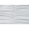 Women's Spring Solid Color Wrap Corset Splicing Mesh Girdle Pleated Short Dresses