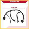 5L3Z-13A576-BA Trailer Connector Wiring Harness for Ford F-150 2005-2008 for Lincoln Mark LT 2006-2008 / Inner/Durable Plastic / 1 Pcs Black Auto