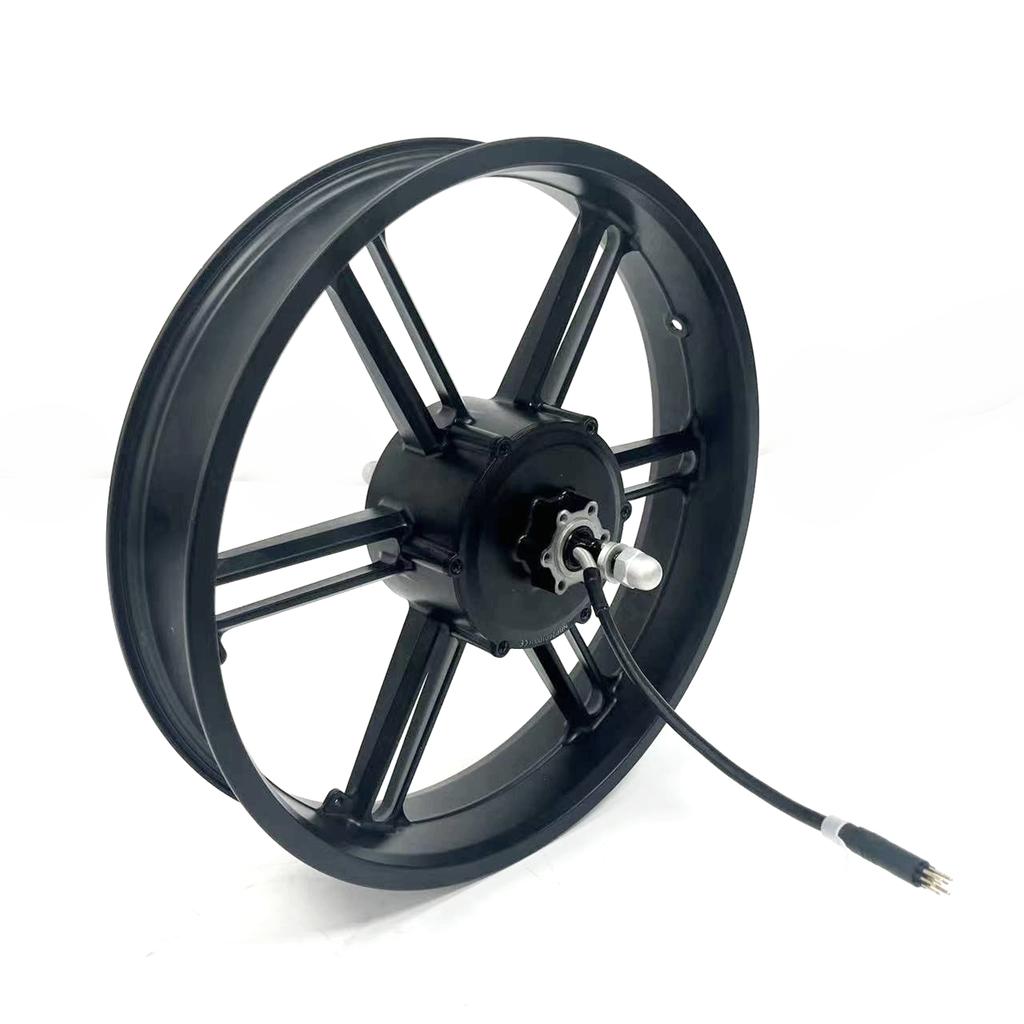 20inch 36/48V 500W Brushless Gear Hub Motor Integrated Wheel for Fat Bike Snow Bike 170mm Dropout  with 20x4.0 Tire