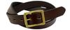 [Universal Overall] Unisex Garrison Leather Belt (Free Cut Specification) [UV0599Q  30mm GARRISON BELT] Casual 02D.BRN FR