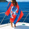 Crystal Fc Crest Printed Beach Towel, Super Soft Microfiber, Perfect Gift Birthday, for Pool, Beach, Travel, for Family and Friends