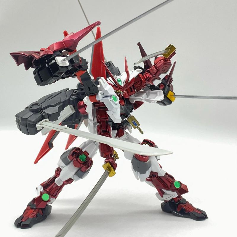 Sengoku Astray Red Frame Actiefiguur Hg 1/144 Montage Model Gewrichtsmobiliteit Verzamelbare Speelgoed Ornament Poppetje Kind Verjaardagscadeau