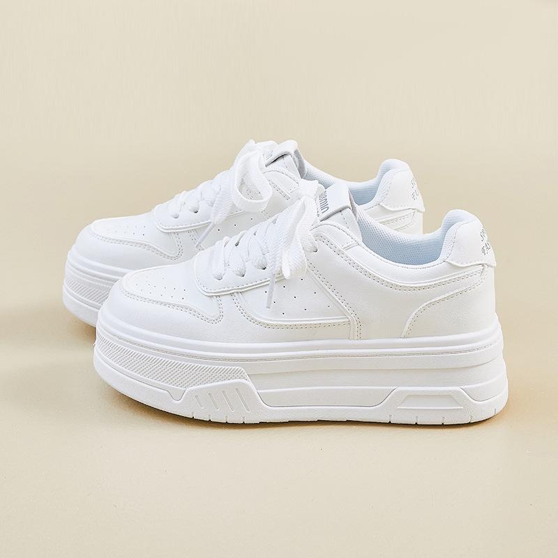 Fashion Little White Shoes Women Summer New Korean Version Heightening Casual Shoes Fashion Versatile Breathable Platform Sneakers Women