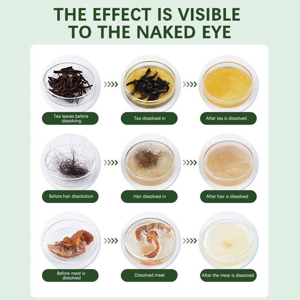 Pipe Dredging Powder Dredge Deodorant Toilet Sink Drain Cleaner Sewer Heavy Duty Powerful Bubble Powderv Dissolver Cleaner Tools