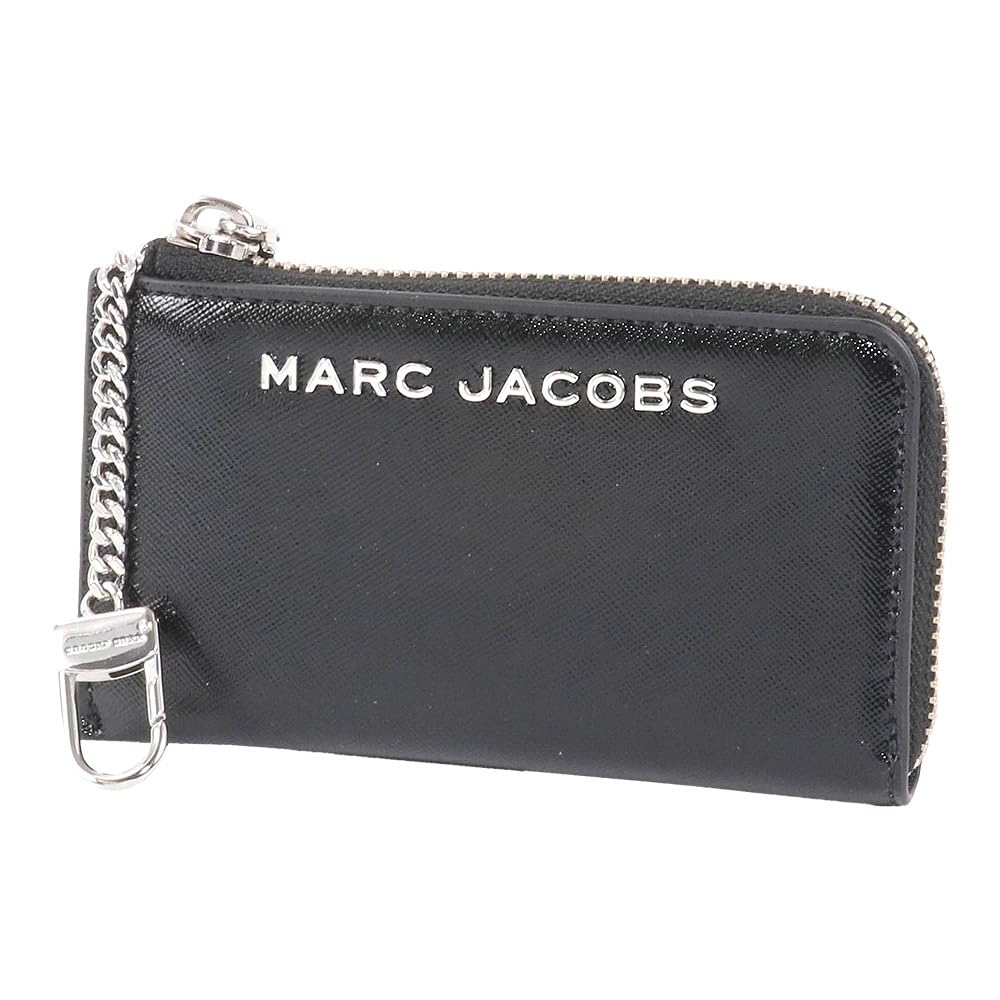Marc Jacobs Fragment Card Case 4S4SMP004S02 Black Case, 001, Outlet, Women's, [Used]
