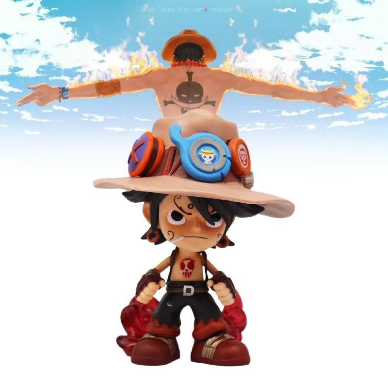 Stylish One Piece Zoro Sitting And Cowboy Ace Pvc Figure Model Ideal For Anime Lovers