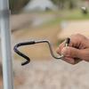 1/3/5Pcs No Drill Stainless Steel Pig Tail Hooks for Camping Tent Light Pole