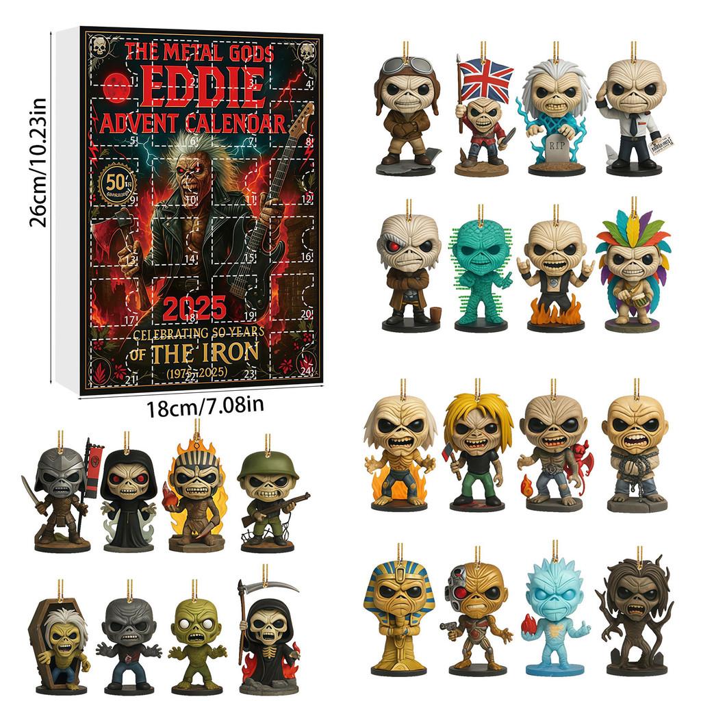 Gorilla Forță Aeriană Balet Acrilic Ornament de Pom de Crăciun Calendar de Advent Cutie Surpriză Cadou Pentru Decor de Sărbători