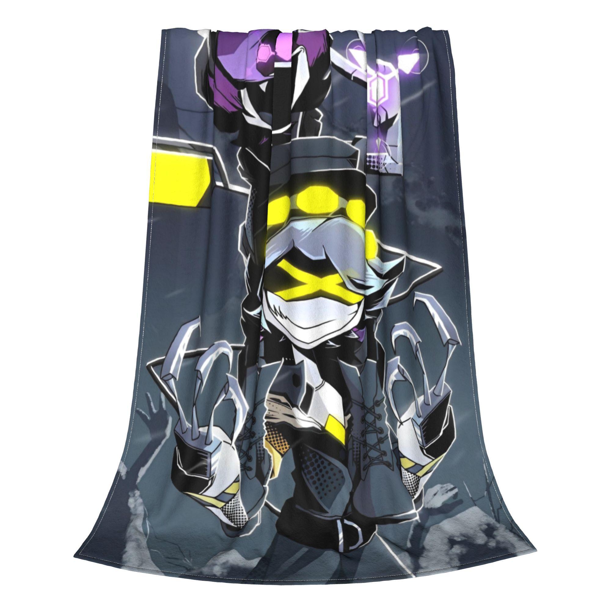 Murder Drones  Knitted Blanket Romance Comedy  Fleece Throw Blanket Airplane Travel Portable Soft Warm Bedspread 100x150cm