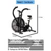 Wind Resistance Exercise Bike CN plug (adapter included)