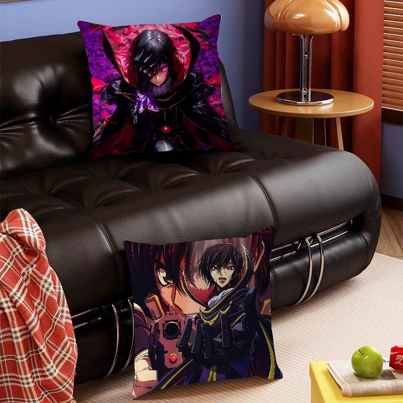 C-Code G-Geass Anime Maple Design Cushion Cover Happy Autumn Harvest Decor Holiday Decorati Pillow Cover