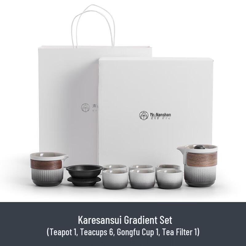 Nanshan Mr. Zen Chinese Gradient Tea Set