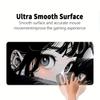 Highquality Antislip Mouse Pad With Fashionable Anime Girl Pattern Desk Organizers And Trays Alfombrillas Gaming