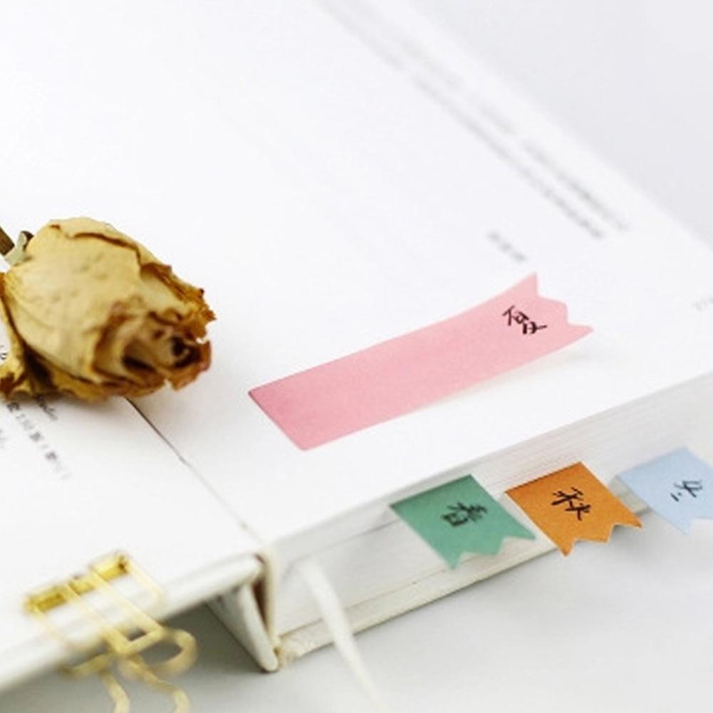 Novelty Gradient Sticky Notes Planner DIY Stickers Page Index Office School Supplies
