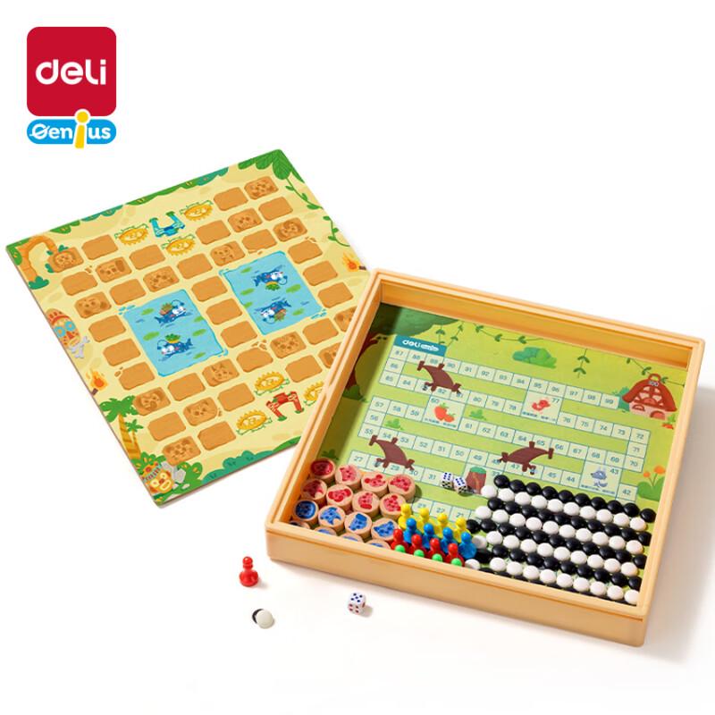 Deli YW151 4-in-1 Multi-function Board Game Set