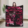 Music Band Gorillaz Punk Rock Warm Soft Blanket Travel Plush Throw Blanket Fluffy Bedroom Flannel Bedspread Sofa Bed Cover