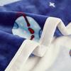 Cartoon Astronaut Blanket Space Rocket Planet Throw Blanket Gift for Girl Boys Super Warm Soft Plush Lightweight Flannel Blanket