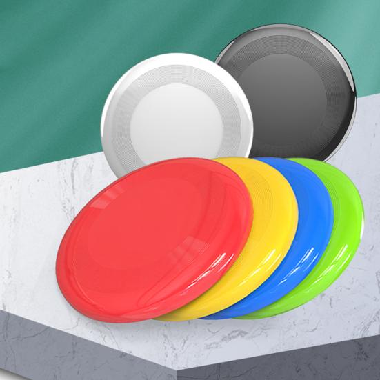 Flying Disc Durable Easy To Grip Non-slip Edge Portable Smooth Wear Resistant Round Summer Outdoor Sports Camping Throw Disc for Backyard