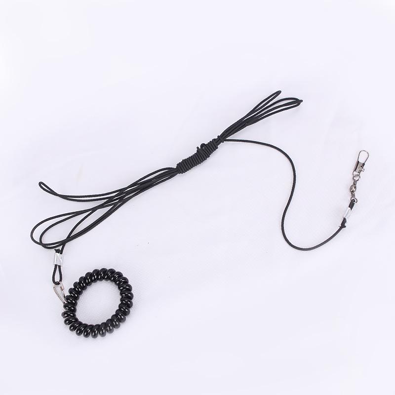 Ultralekka lina do treningu ptaków z miękkim pierścieniem na kostkę: Idealne dla papużek falistych, nimf, majn - bezpieczne dla stóp