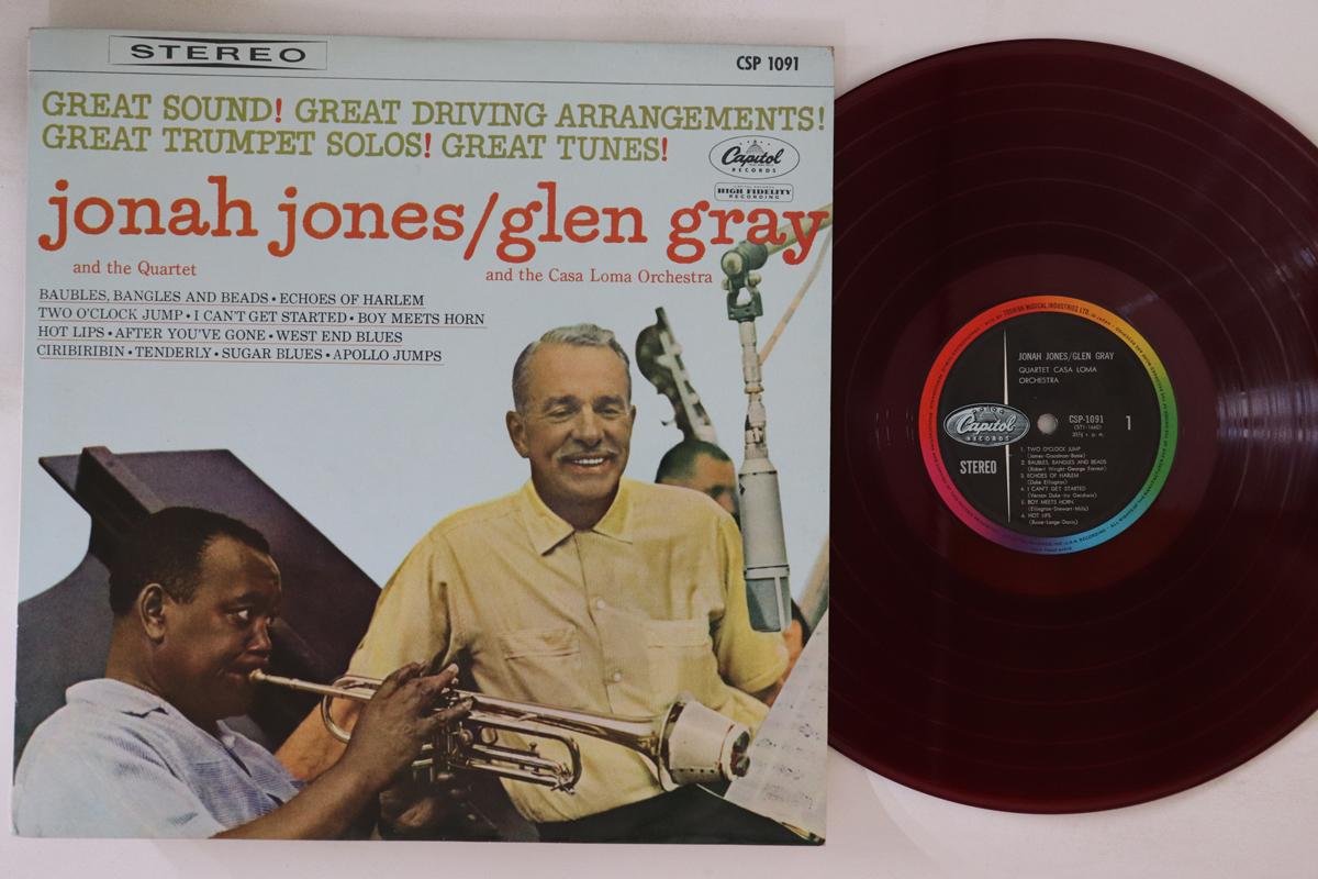 

LP Record JONAH JONES GLEN GRAY Quartet Casa Loma Orchestra CSP1091 CAPITOL Japan Jazz Used