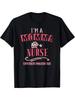 Unisex Crew Neck T‑Shirt Summer Short‑Sleeve Top "I'M A Momma And Nurse Nothing Scares Me" Nursing Mother Gift Casual Daily Tees
