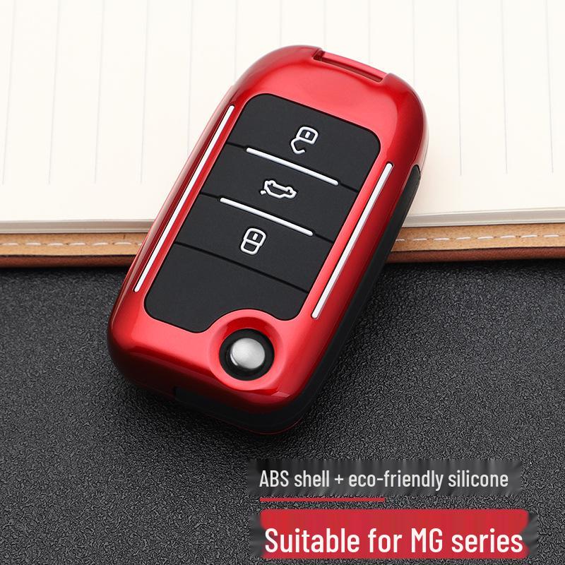 Fashionable MG Key Cover: Stylish Remote Control Shell with Buckle for Personalized Car Key Decoration