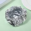 Aluminum Foil Food Covers with Elastic Edge Heat-Retaining Freshness Keeping Bowl Covers for Dishes Pots Pans Reusable Heat Wrap for Home