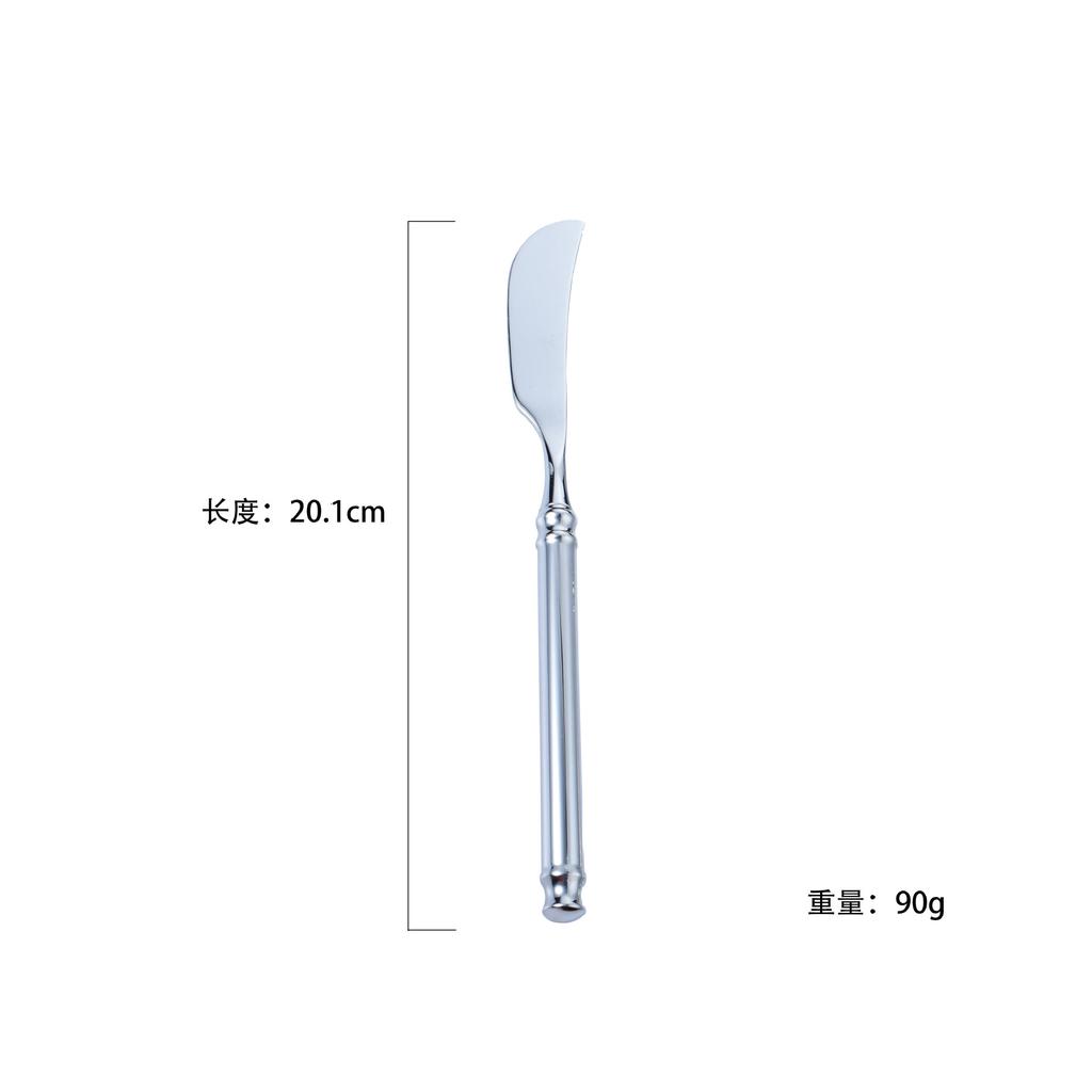 Q6 Roman knife, fork and spoon 304 stainless steel thickened western knife and fork legendary style thick steak knife, fork and spoon set