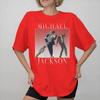 Michaels Jacksons MJ the Musical Tee Shirt for Unisex Women Fashion T Shirts Cotton Clothing
