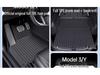 Tesla Model Y/3 Refurbished Accessories Gift Set: Interior Floor Mats & Storage Modifications