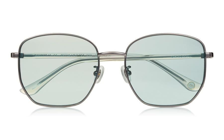 OWNDAYS Large Square Sunglasses for Men and Stylish Perfect for Driving and Going UV Metallic Blue Women, Design, Out, Protection, Lenses,