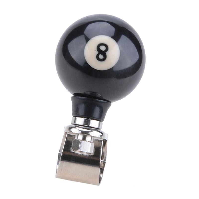 Black Steering Wheel Handle Aid Booster Ball Power Assist Spinner Knob Fit for All Car New