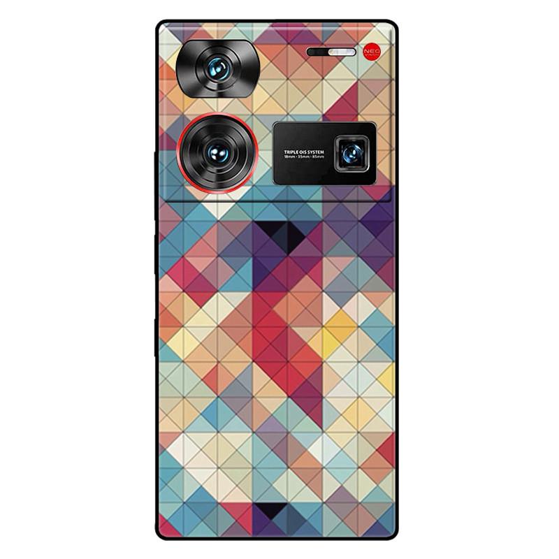 For ZTE Nubia Z60 Ultra 5G Case Silicon Fashion Space Wolf TPU Painted Coque Funda for Nubia Z60Ultra 5G NX721J Cover Protective