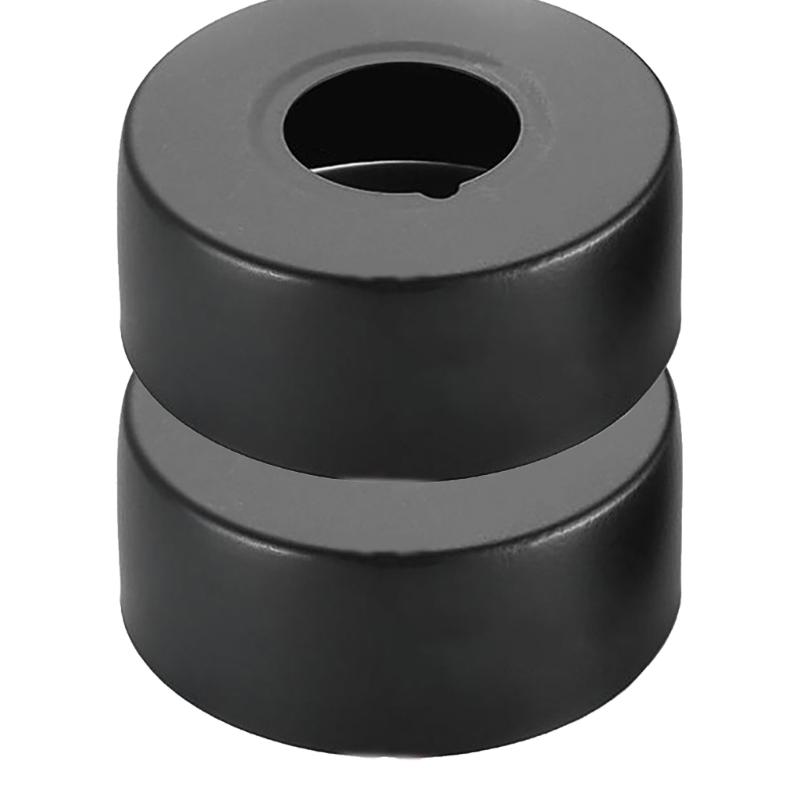 2Pcs Round Shower Faucet Cover Stainless Steel Faucet Decorative Cover Shower Raised Pipe Cover Easy to Install