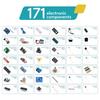 KUONGSHUN Super Starter Kit Including Breadboard 1602 IIC Jumper Wire Set R3 for Arduino UNO with Tutorial
