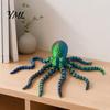 Stress Relief Fidget Toy 3D Printed Octopus Sea Animal Toy, Flexible Articulated Tentacle Figurine, Desktop Decoration Ornament with Movable