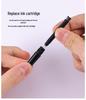 Pen-Style Calligraphy Brush Set: Soft Tip Fountain Pen in Gift Box for Regular Script, Sutra Copying, and Business Gifts.